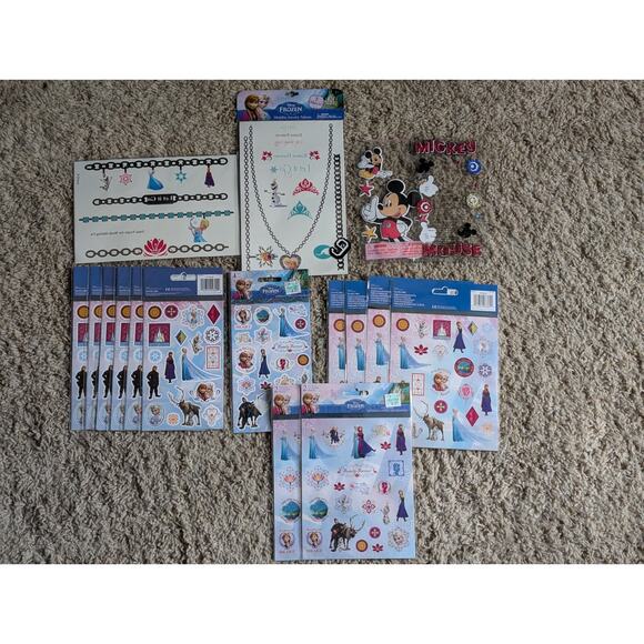 Disney Frozen Scrapbooking Sticker Packs Card Making More - Picture 1 of 4